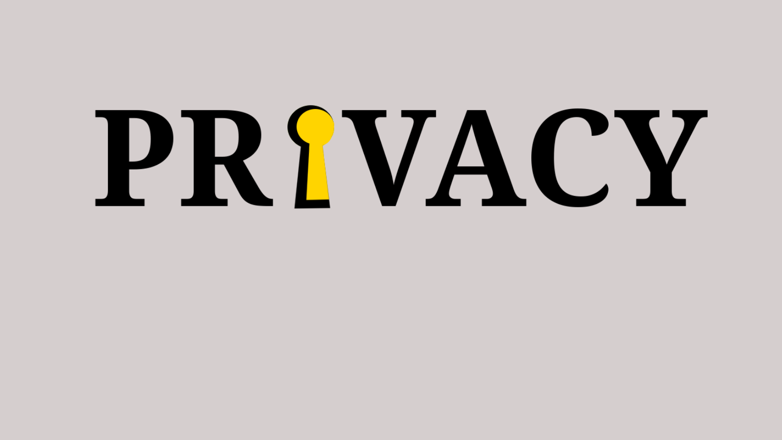 Privacy graphic